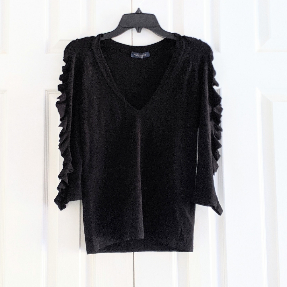 PIAZZA SEMPIONE Rouching Sleeves Sweater